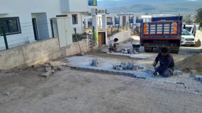 BODRUM BELEDİYESİ FEN İŞLERİ MÜDÜRLÜĞÜ EKİPLERİ, İLÇE GENELİNDEKİ CADDE VE