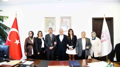 BEYAZAY DERNEĞİNDEN REKTÖR KAÇAR’A ZİYARET