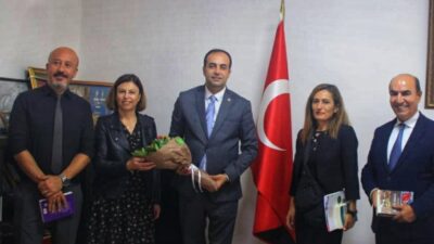 DATÇA İLÇE MİLLİ EĞİTİM MÜDÜRÜ BÜLENT ALDAL, YILMAZLAR ORTAOKULU MÜDÜRÜ