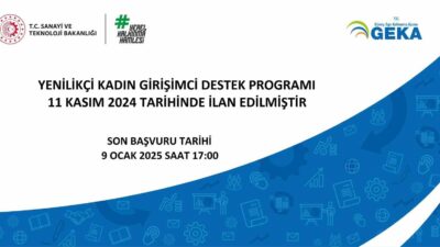 GEKA, 2024 YILI YENİLİKÇİ KADIN GİRİŞİMCİ DESTEK PROGRAMI’NI İLAN ETTİ