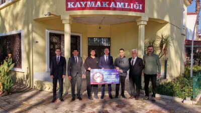 KÖYCEĞİZ KAYMAKAMI MASLAK, TÜRKİYE İKİNCİSİ OLAN TAKIMI ÖDÜLLENDİRDİ