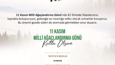 MUĞLA’NIN KÖYCEĞİZ İLÇESİNDE TÜM ÜLKEDE DE GERÇEKLEŞECEK OLAN GELECEĞE NEFES