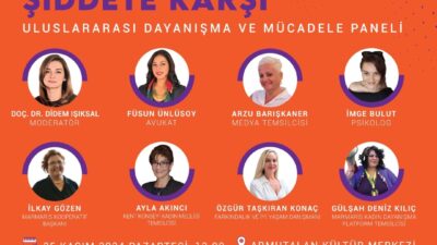 KASIM KADINA YÖNELİK ŞİDDETE KARŞI ULUSLARARASI MÜCADELE GÜNÜ DOLAYISIYLA MARMARİS’TE