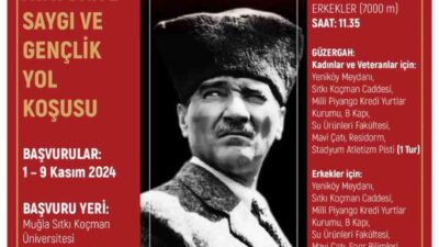 MSKÜ 31’İNCİ ATATÜRK'E SAYGI GENÇLİK YOL KOŞUSU PAZAR GÜNÜ