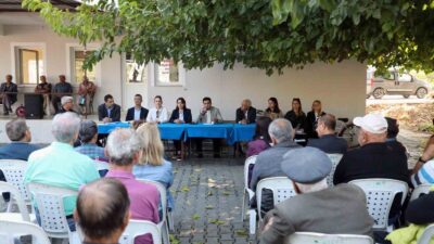 MUĞLA BÜYÜKŞEHİR’DEN ORTACA’DA BİLGİLENDİRME TOPLANTISI