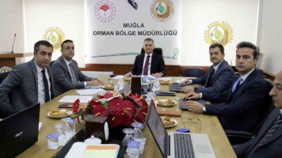 MUĞLA ORMAN BÖLGE MÜDÜRLÜĞÜ’NDE DEĞERLENDİRME TOPLANTISI DÜZENLENDİ
