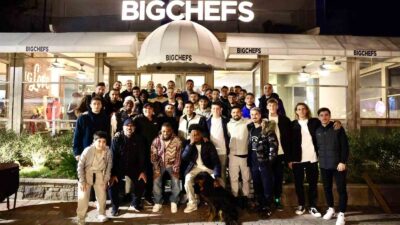 BODRUM FK TEKNİK EKİBİ VE FUTBOLCULAR, ANTRENMANIN ARDINDAN DÜZENLENEN AKŞAM