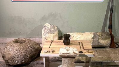 DENİZLİ’NİN BULDAN İLÇESİNDE TARİHİ ESER KAÇAKÇILIĞI YAPTIĞI BELİRLENEN ŞAHSA YÖNELİK