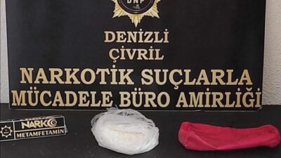 DENİZLİ’DE NARKOTİK TİMLERİNİN TAKİBİ SONUCUNDA YAKALANAN VE ARANAN OTOMOBİLDE ZULALANMIŞ