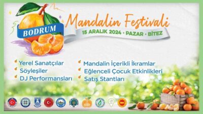 GELENEKSEL BODRUM MANDALİN FESTİVALİ BAŞLIYOR