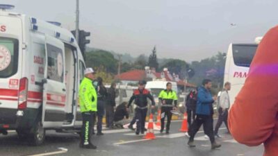 MUĞLA’DA BİSİKLETİ İLE YOLUN KARŞISINDAKİ CAMİYE GİTMEK İÇİN HAREKET EDEN