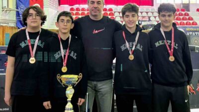 MENTEŞE ANADOLU LİSESİ MASA TENİSİ TAKIMI İL ŞAMPİYONU