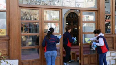 MENTEŞE BELEDİYESİ 145 CAMİ VE 810 EVE TEMİZLİK HİZMETİ VERDİ