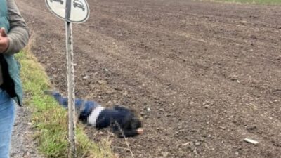 AYDIN (İHA) - MUĞLA'NIN MİLAS İLÇESİNDE YOL KENARINDA BİR ERKEK