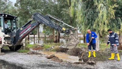 MUSKİ ÖNLEM ALDI, YOĞUN YAĞIŞLARDA SORUN YAŞANMADI