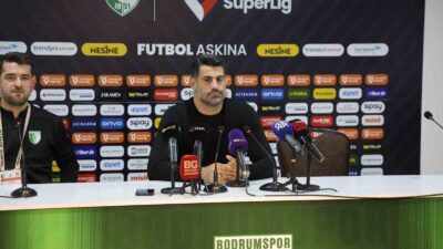 BODRUM FUTBOL KULÜBÜ TEKNİK DİREKTÖRÜ VOLKAN DEMİREL, İLK GALİBİYETİNİ SİVASSPOR