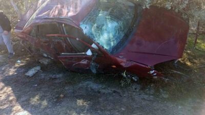 MUĞLA’NIN YATAĞAN İLÇESİ YEŞİLBAĞCILAR YOLU YENİKÖY MEVKİİNDE MEYDANA GELEN TRAFİK