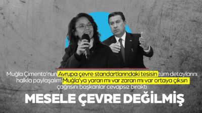 Muğla’da yapımı devam eden çimento fabrikasıyla ilgili tartışmalar, gazeteci Özcan