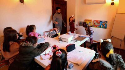 Muğla Büyükşehir Belediyesi açılışını yaptığı tarihi Gözcüler Evi’nde çocuklar için