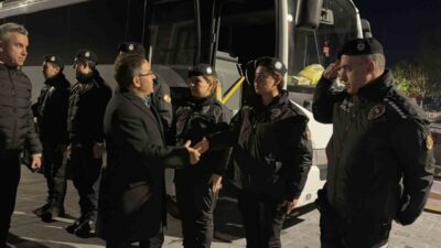 Marmaris Kaymakamı Nurullah Kaya, yeni yıl gecesi boyunca görev başında