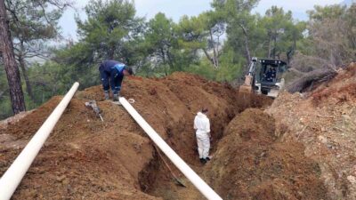 MUSKİ ekipleri Köyceğiz İlçesi Zeytinalanı, Beyobası, Köyceğiz ve Kavakarası Mahallelerine