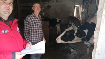 Menteşe İlçe Tarım ve Orman Müdürlüğü ekipleri, büyükbaş ve küçükbaş