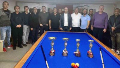 Türkiye Bilardo Federasyonu’na bağlı lisanslı sporcuların katıldığı Muğla İl birinciliği