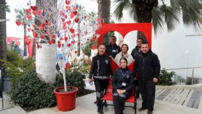 Bodrum Belediyesi tarafından 14 Şubat Sevgililer Günü için fotoğraf çekim