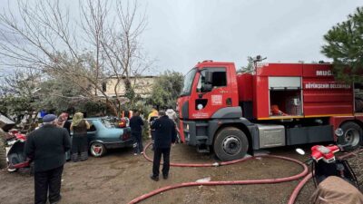 Muğla’nın Fethiye ilçesinde bir evde çıkan yangında 1 kişi hayatını