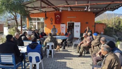 Muğla’nın Köyceğiz ilçesi Hamitköy Mahallesi’nde TARSİM Bölge Müdürünün de katılımlarıyla