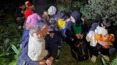 Muğla’nın Milas ilçesinde yasa dışı yollardan çıkış yapmak için karada