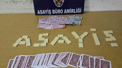 Muğla’nın Milas ilçesinde bir kahvehanede kumar oynatıldığı tespit edilirken, şahıslara