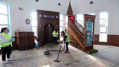 Muğla Büyükşehir Belediyesi Ramazan ayı öncesi camilerde onarım, bakım ve