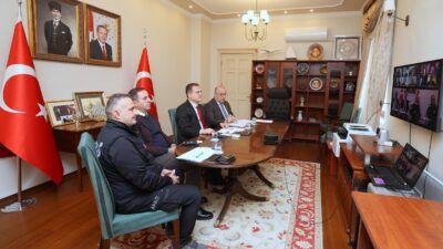 Muğla Valisi Dr. İdris Akbıyık başkanlığında, Vali Yardımcıları Halil Serdar