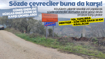 AK Parti Muğla İl Başkanı Haluk Laçin Muğla’nın Menteşe ilçesi