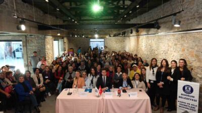 Bodrum Belediye Başkanı Tamer Mandalinci, 8 Mart Dünya Kadınlar Günü