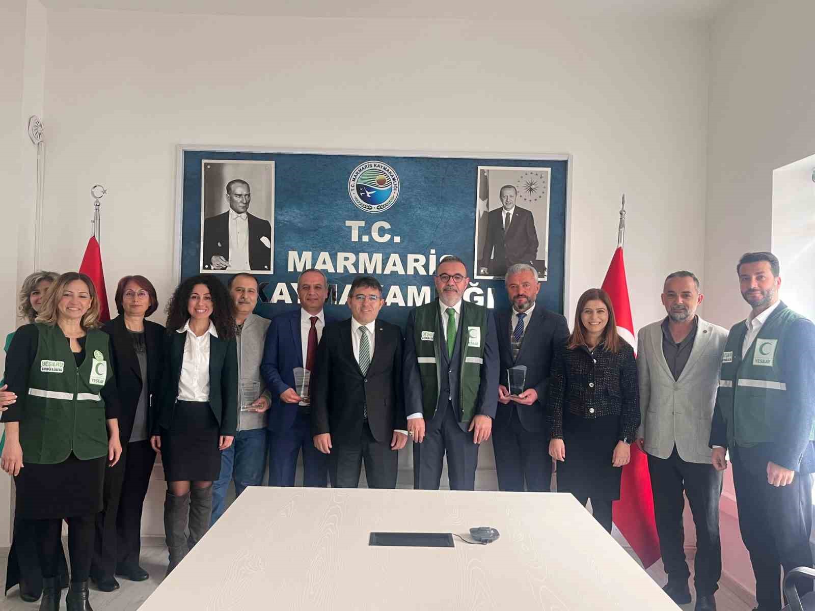 Marmaris’te “Hepimiz İçin Bağımsız Gelecek” projesi Yeşilay köşesi ödülleri sahiplerini buldu