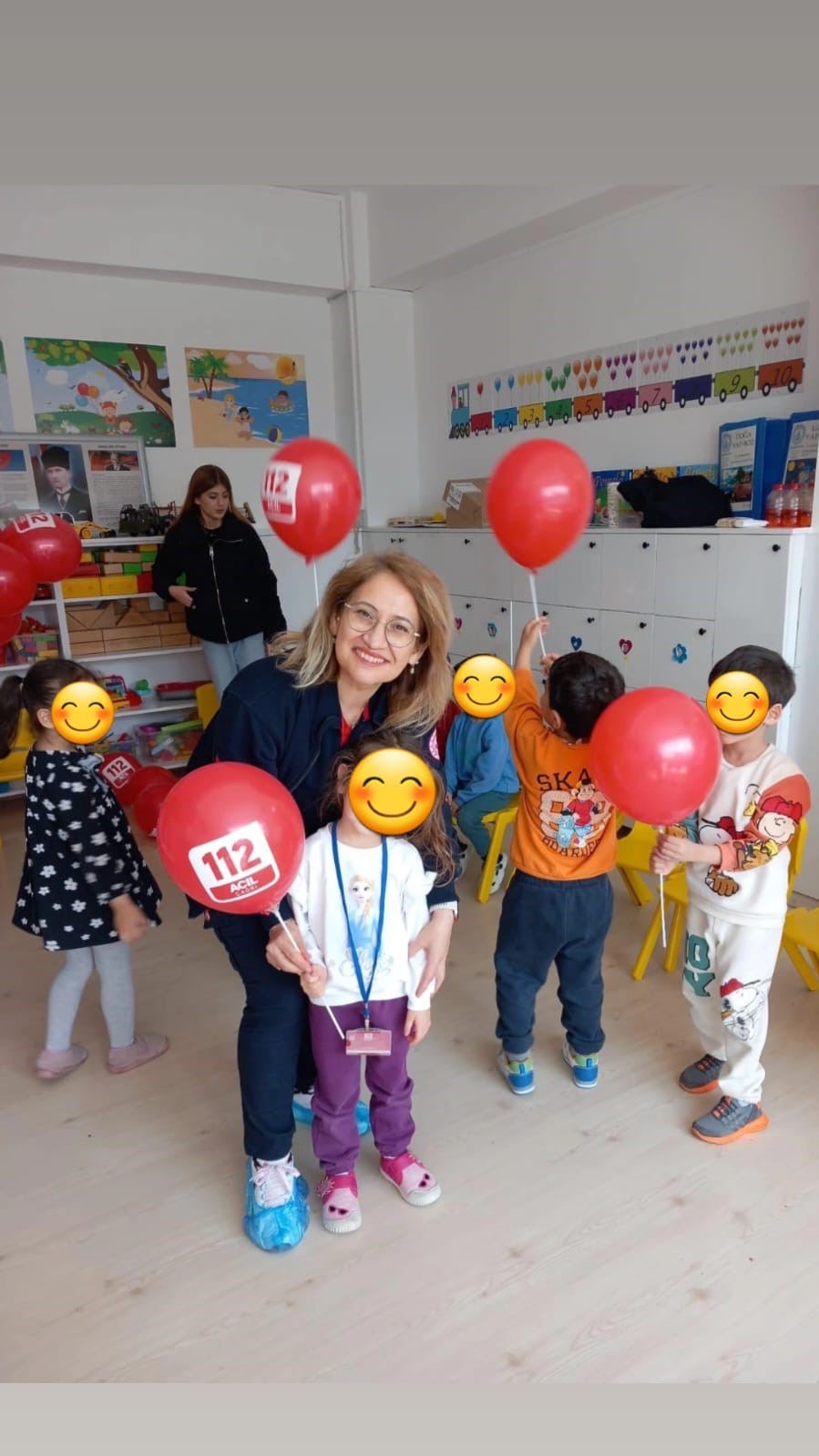 Muğla’da miniklere 112 acil çağrı hattı tanıtıldı