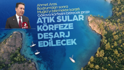 Ahmet Aras’tan Gökova Körfezi’ni bitirecek proje
