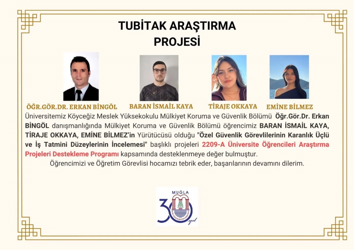 Muğla’nın Köyceğiz ilçesinde Meslek