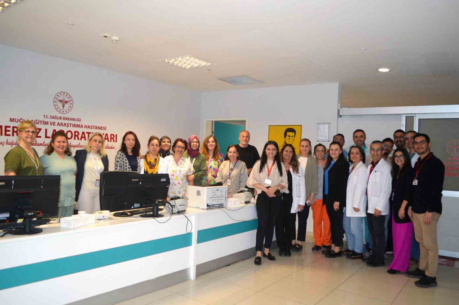 Muğla EAH’ta ‘Tıbbi Laboratuvar Çalışanları Haftası’ kutlandı 21-27 Nisan Tıbbi Laboratuvar