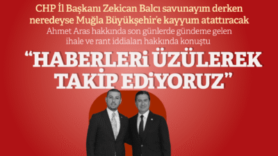 Muğla Büyükşehir Belediye Başkanı Ahmet Aras hakkında son günlerde gündeme