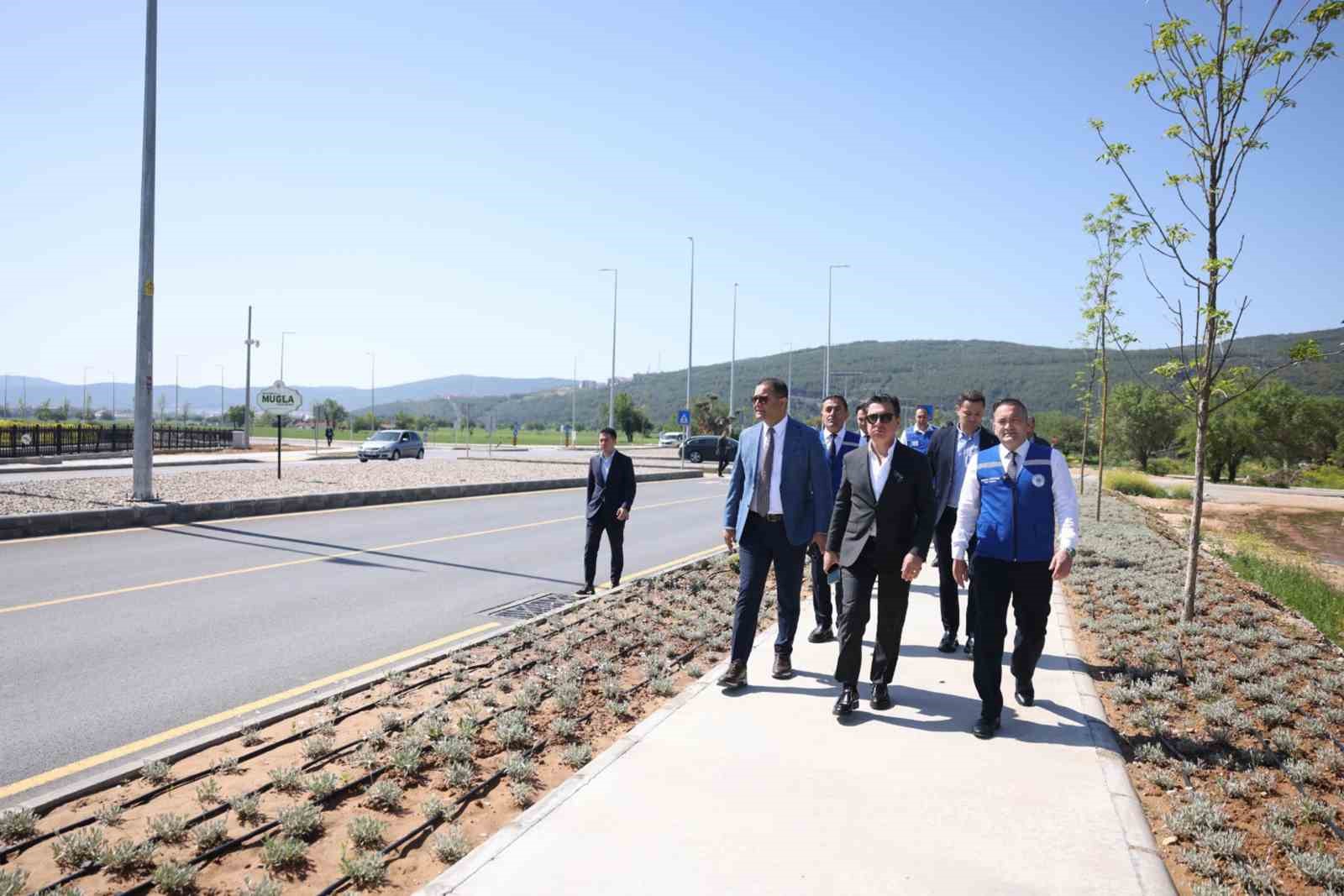 Başkan Aras, tamamlanan yol çalışmalarını inceledi Muğla’da modern ve güvenli