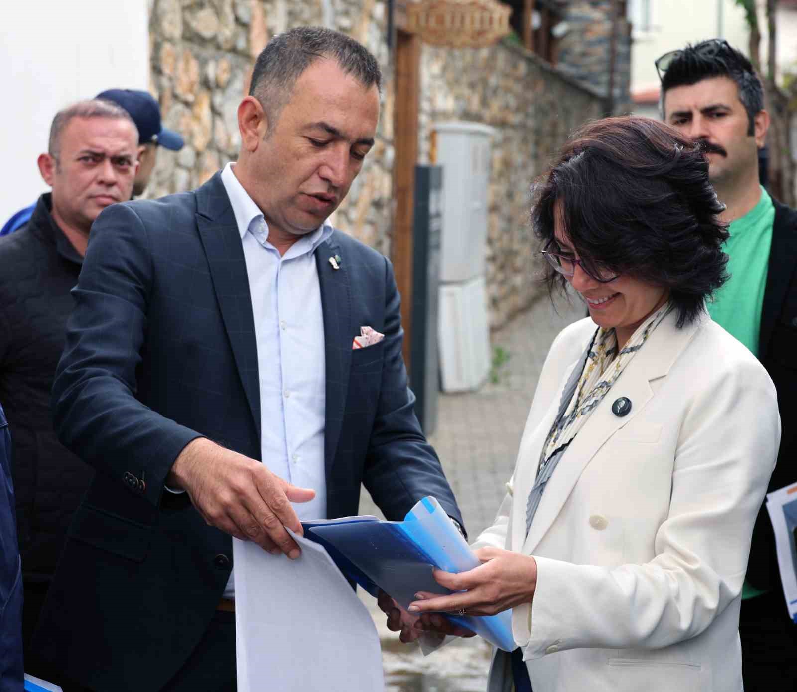 Başkan Köksal Aras inceledi, çalışmalar kısa sürede başlayacak Menteşe Belediyesi Fen İşleri
