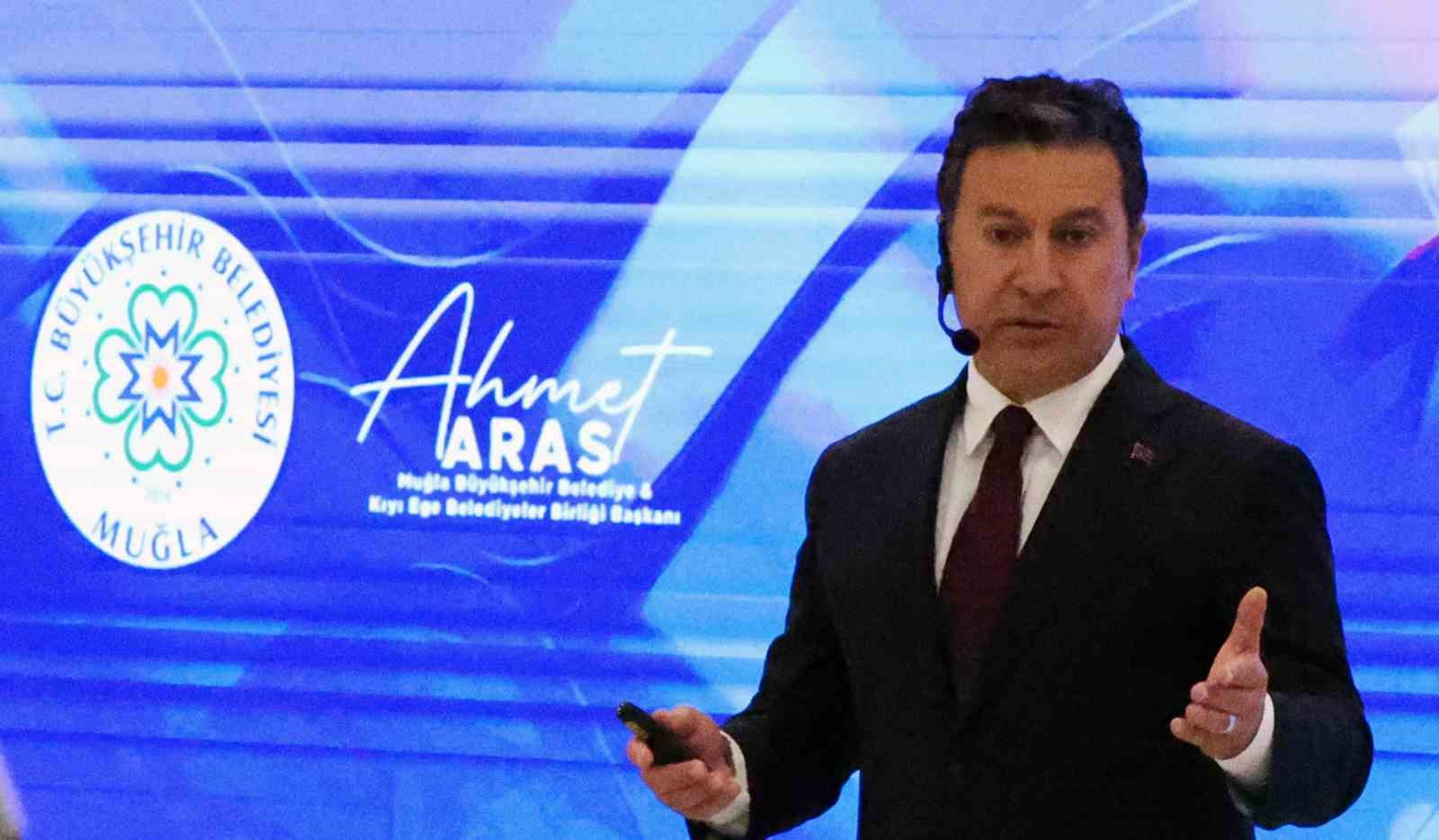 Başkanı Aras, “1 milyon kişiye ‘Muğla Kart’ dağıtacağız” Muğla Büyükşehir Belediye Başkanı