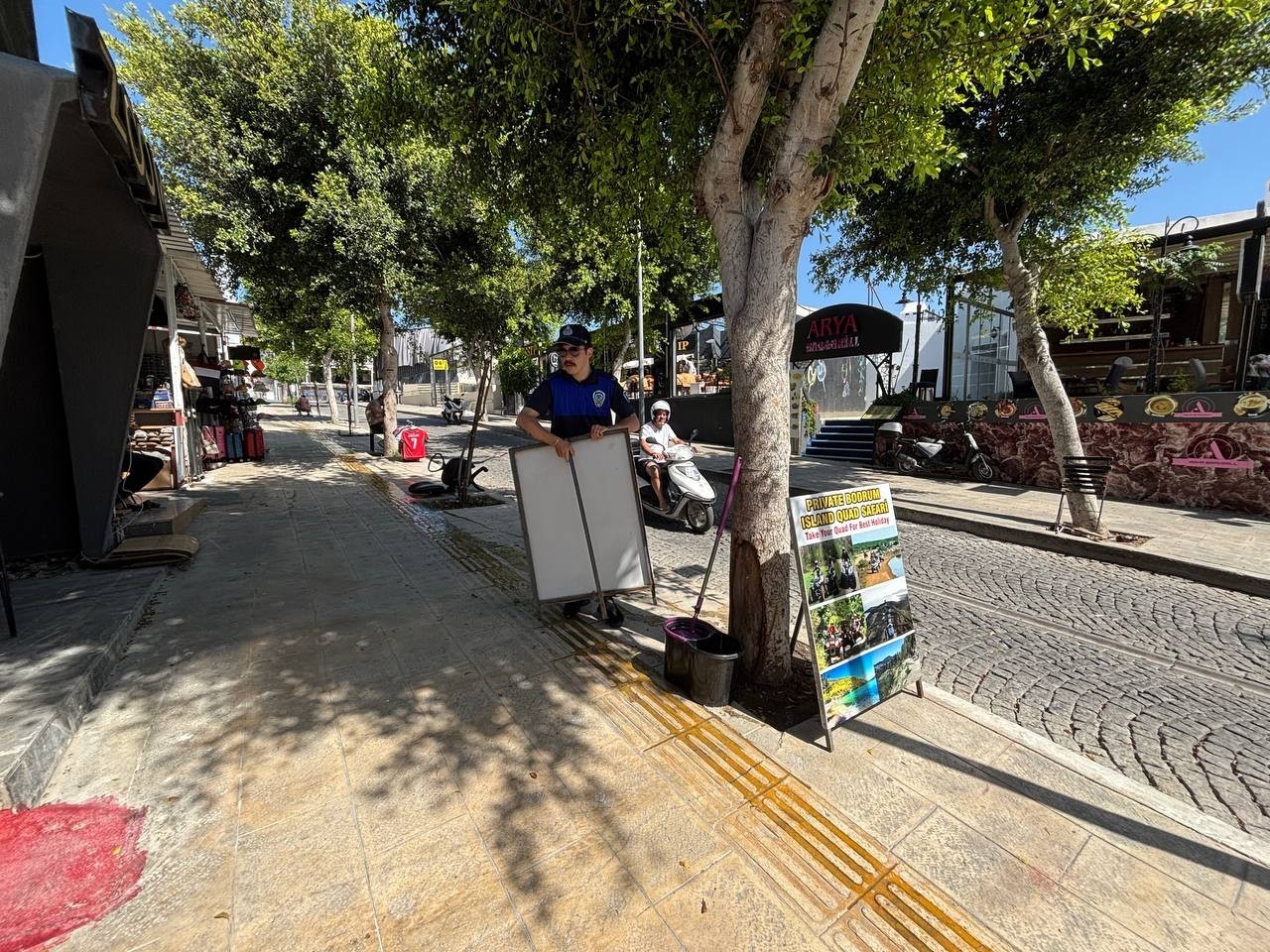 Muğla’nın Bodrum ilçesinde zabıta