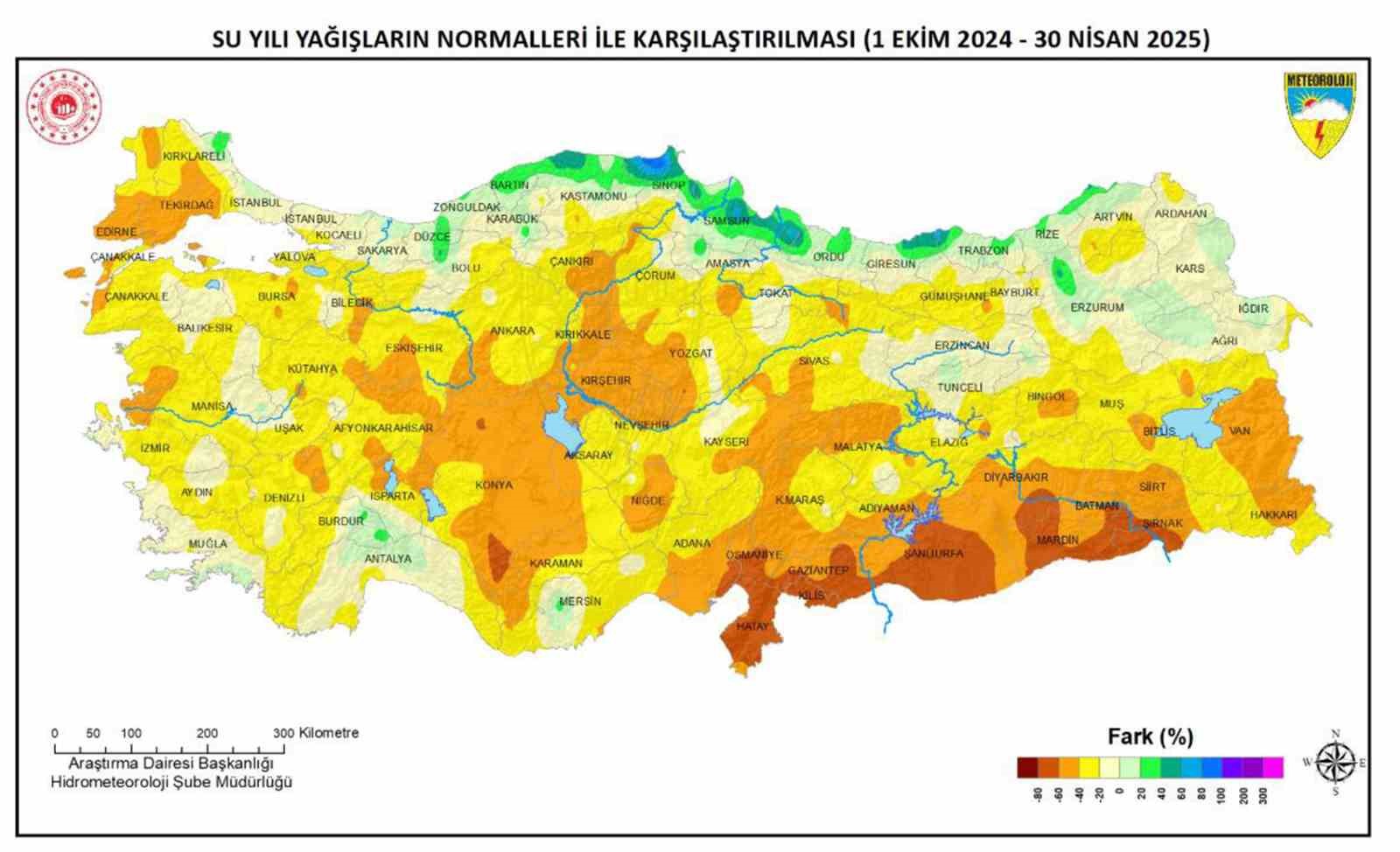 Ege Bölgesi için kuraklık alarmı Meteoroloji Genel Müdürlüğü tarafından