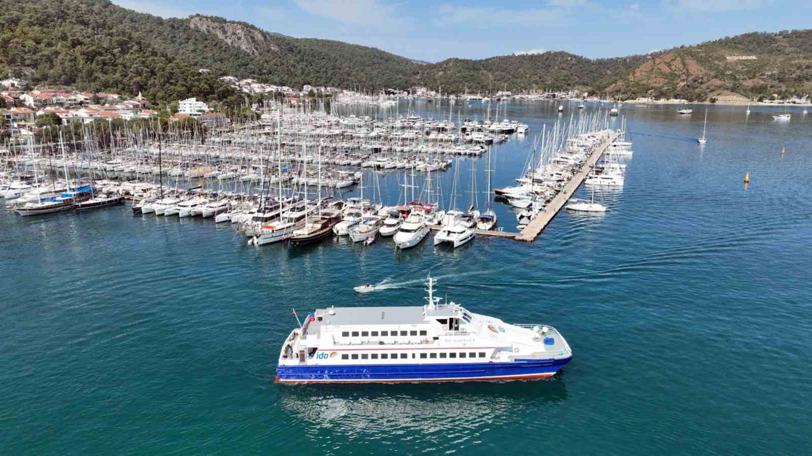 Fethiye-Rodos seferleri başladı Muğla Büyükşehir Belediyesi ve