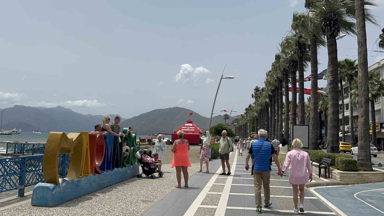 Muğla’nın Marmaris ilçesinde sabah