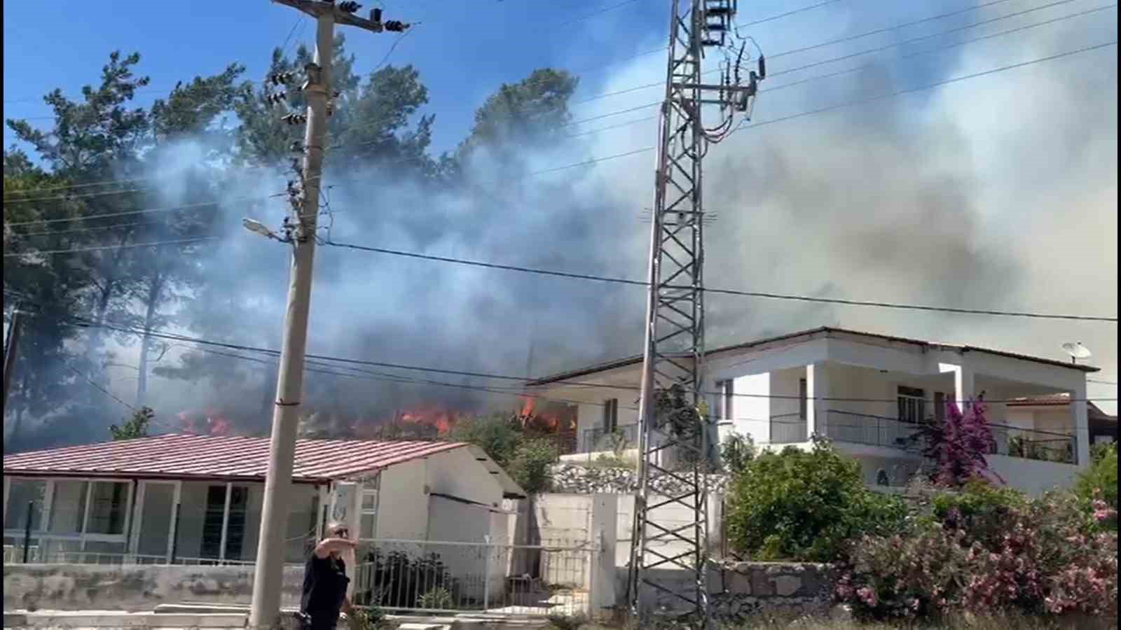 Muğla’nın Marmaris ilçesinde yerleşim